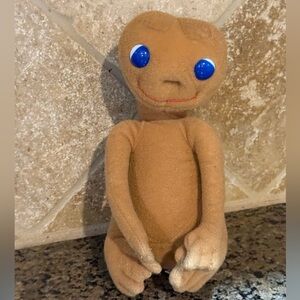 Vintage 1982 Showtime Kamar 8" E.T. Extra Terrestrial Plush Stuffed w/ Tag